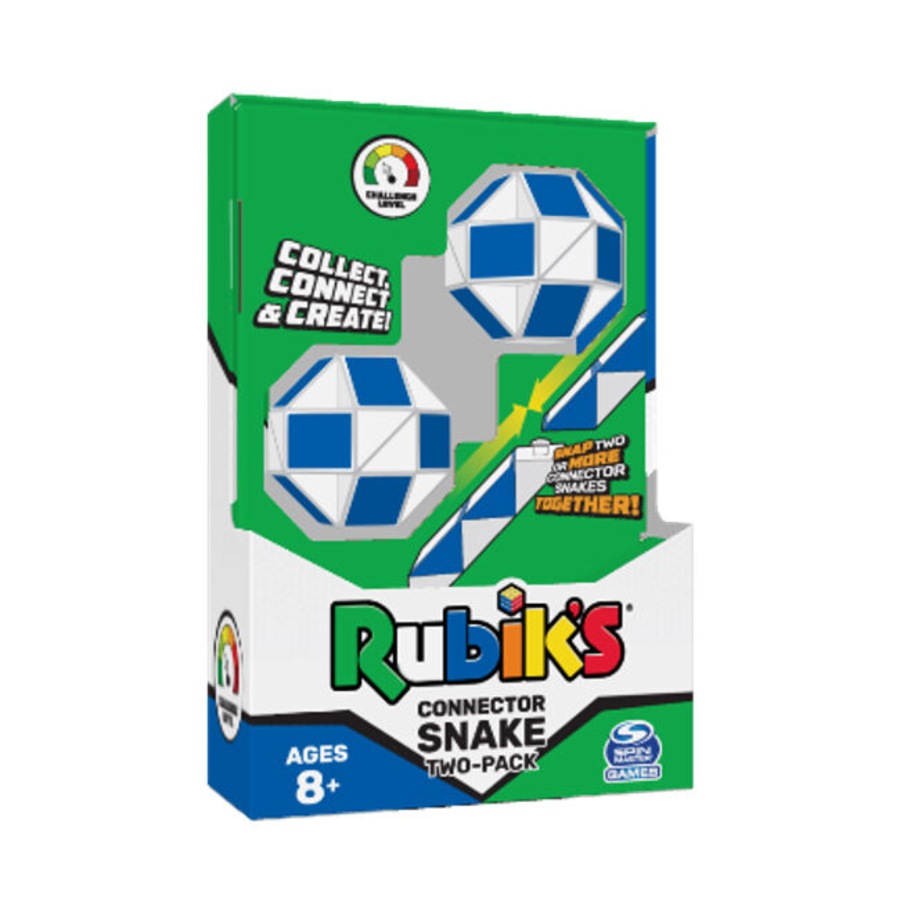 Buy 2pc Rubiks Connect & Create Snake Serpent Prism Shaped Fidget ...