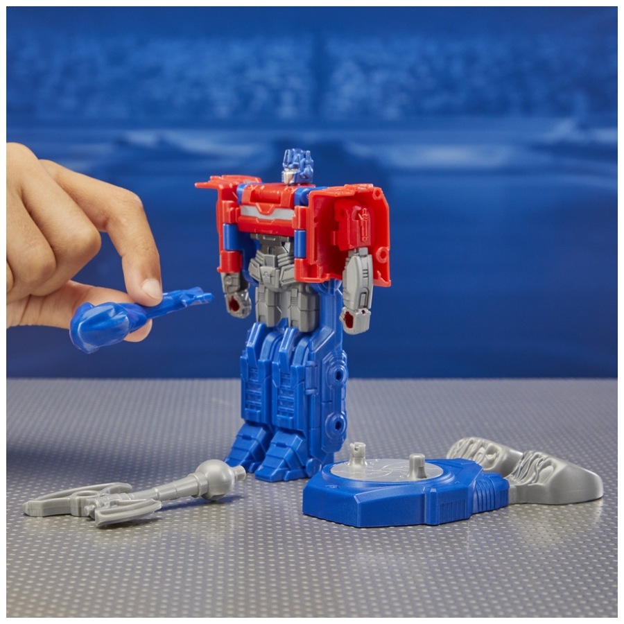 2pc Transformers One Robot Battlers Kids Play Toy 6y+ Optimus Prime VS Megatron