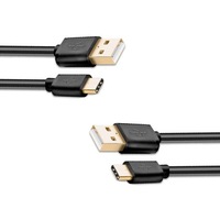2PK Sansai 1.2m USB Type C to USB Charge/Sync Cable for Apple MacBook/Chromebook