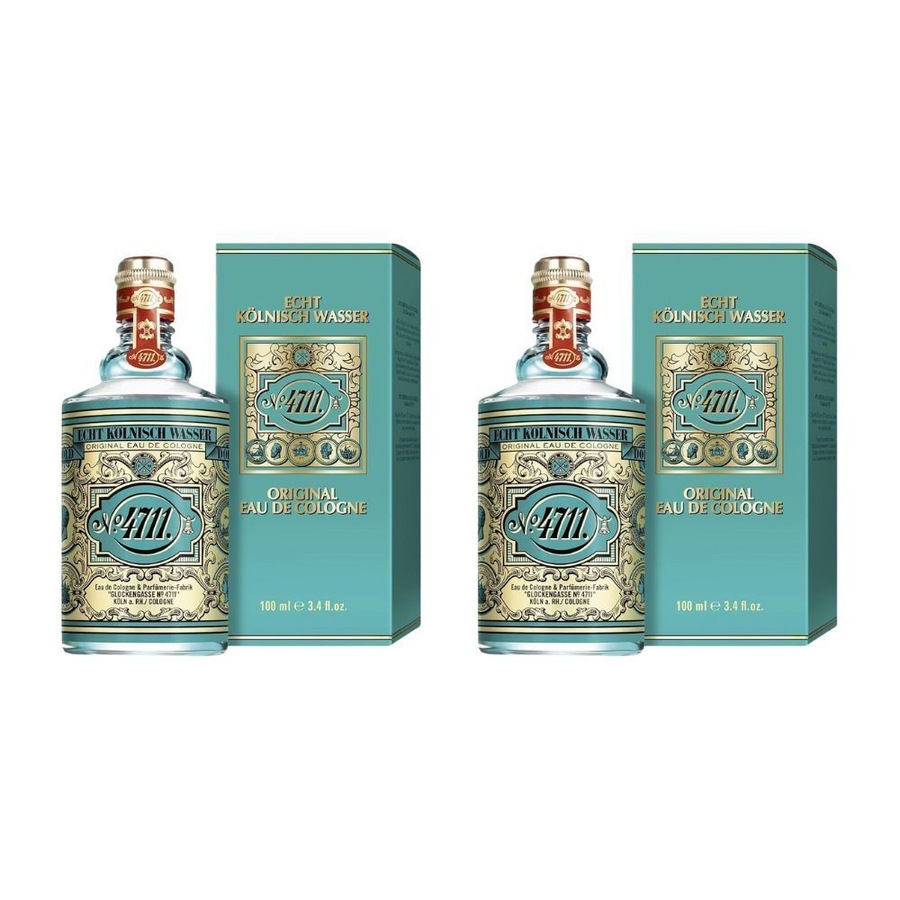 2PK 4711 Original Classic Fragrance Scent EDC Eau De Cologne Spray Unisex 100ml