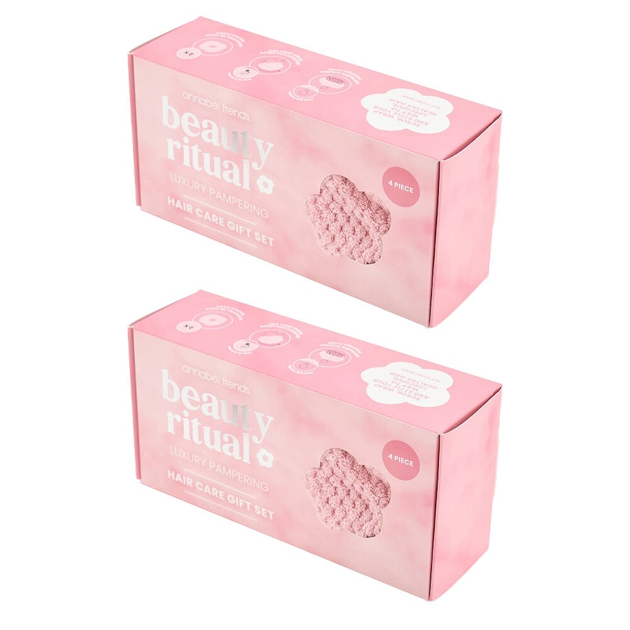 2PK Annabel Trends Beauty Ritual Hair Care Gift Box Dusty Pink