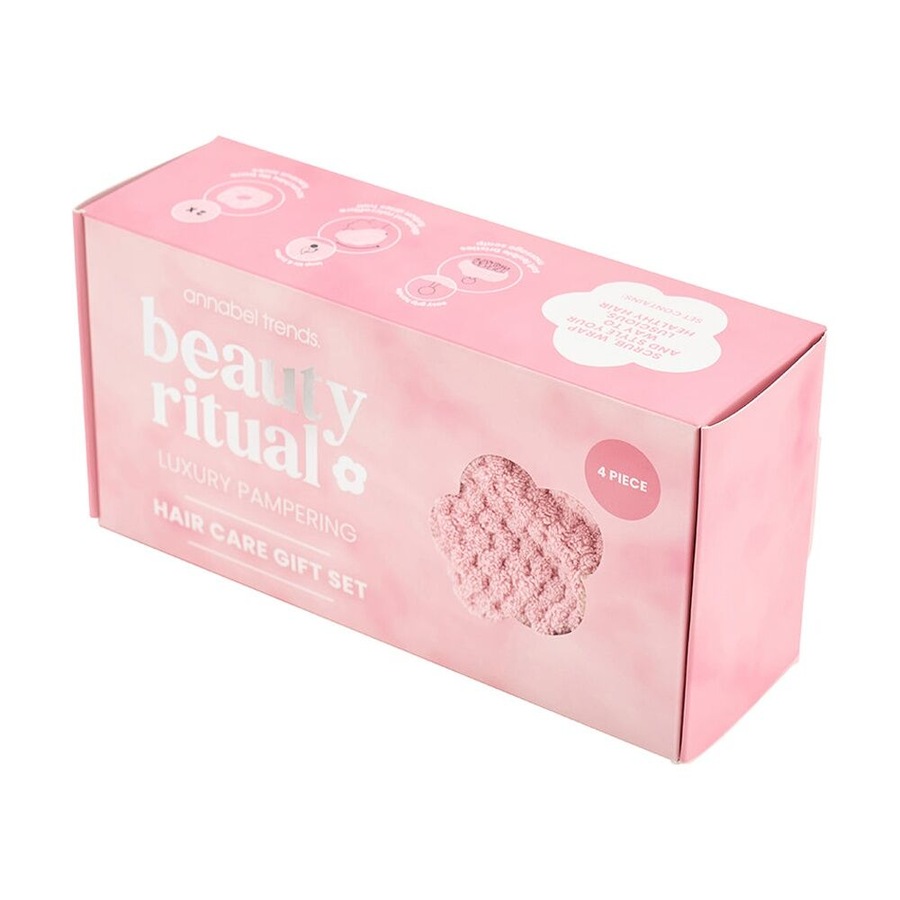 2PK Annabel Trends Beauty Ritual Hair Care Gift Box Dusty Pink