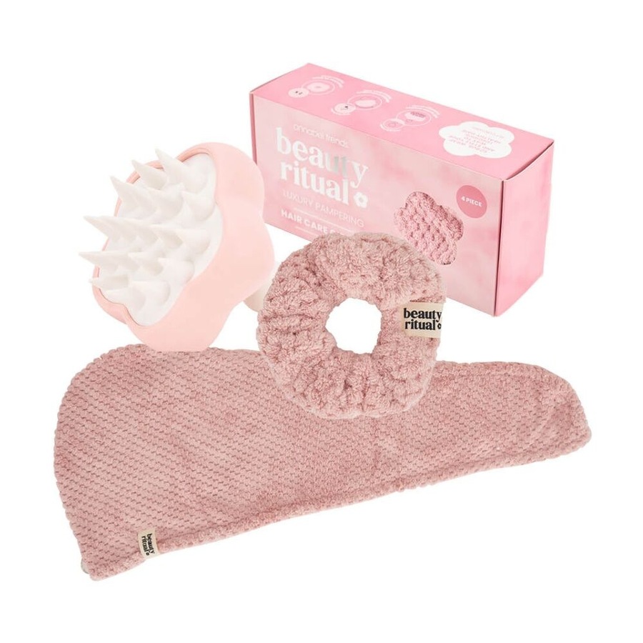 2PK Annabel Trends Beauty Ritual Hair Care Gift Box Dusty Pink