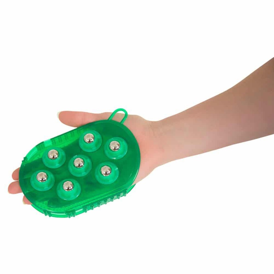 2PK Annabel Trends Feel Well Massage Hand Glove Muscle Relief 11x15cm Green