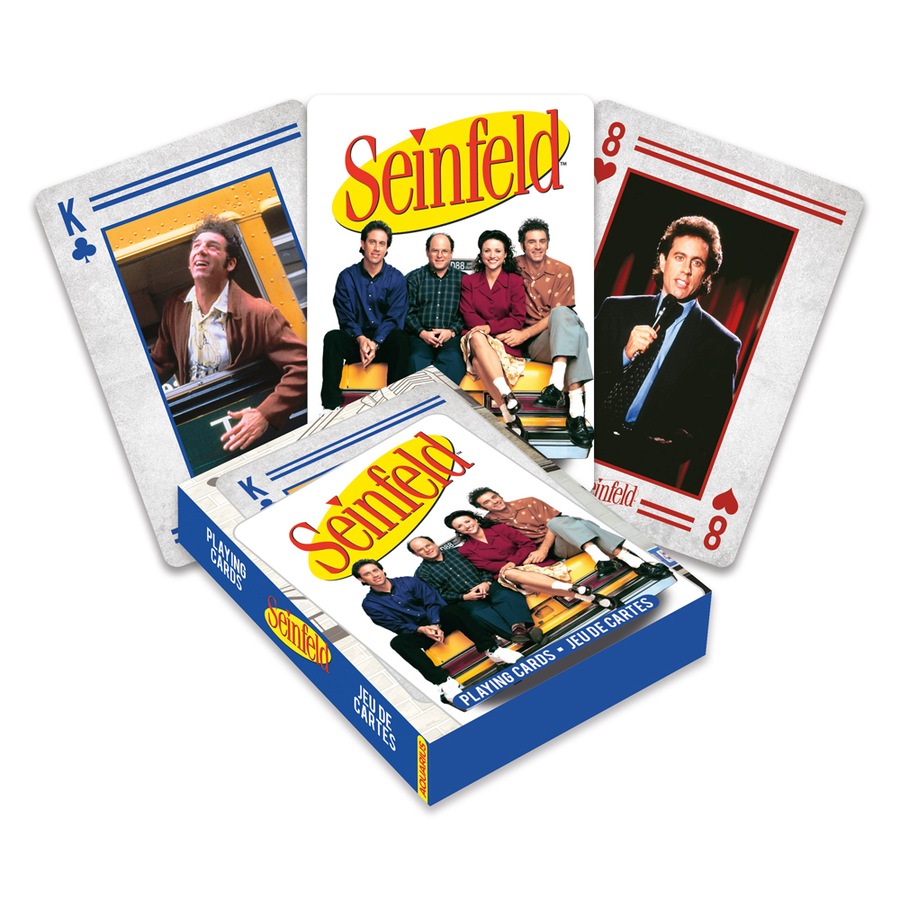 2PK Aquarius Seinfeld Photos Playing Cards Poker Family Gaming Standard Deck Set