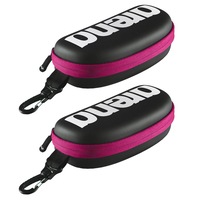 2PK Arena Case Pouch Protection/Holder f/ Swimming/Training Swim Goggle Black/PK