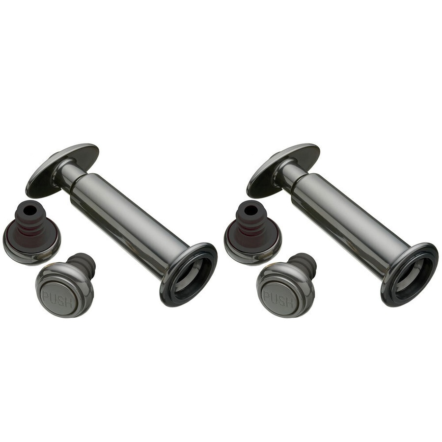 2PK Barcraft Wine Preserver Drink Bottle Vacuum Pump with 2 Reusable Stoppers