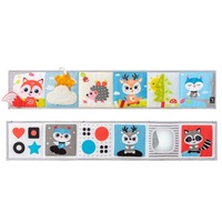 2PK Benbat Double Sided First Baby Book Infant 0m+ Educational/Development Toy