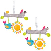 2PK Benbat Dazzle Fun & Sun Baby/Infant 0m+ Stroller Hanging Toys Activity Bar