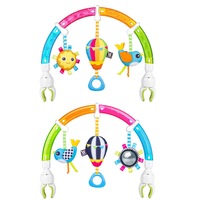 2PK Benbat Dazzle Rainbow Play Hanging Arch Strollers/Bouncers Baby 0-12m Toys