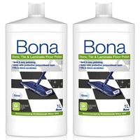 2PK Bona 1L Stone Tile & Laminate Polish Protective Floor Polisher Gloss Finish