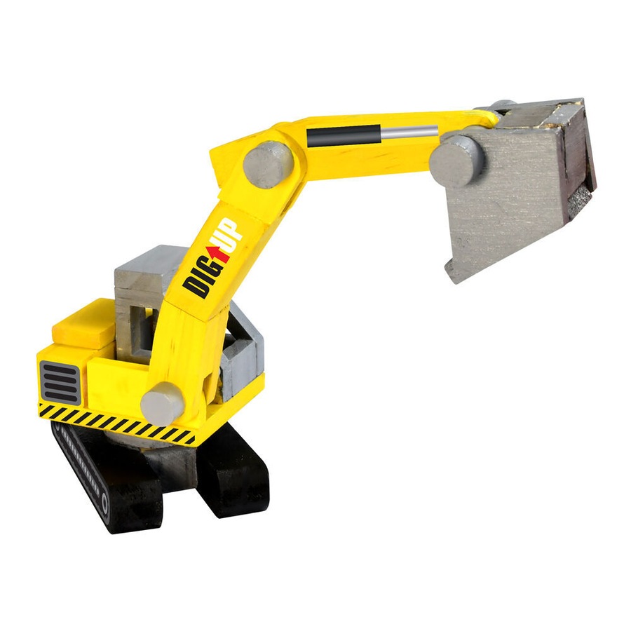 2PK Boyle Wood Craft Project Kit Excavator Kids/Children DIY Build Activity 9y+