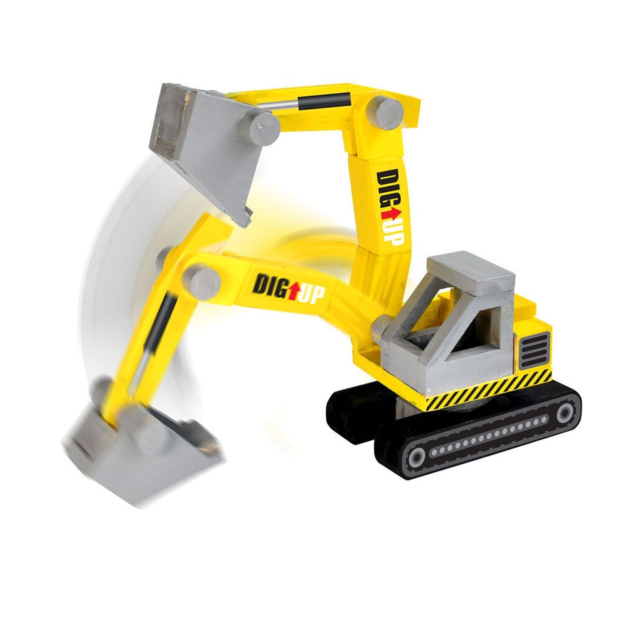 2PK Boyle Wood Craft Project Kit Excavator Kids/Children DIY Build Activity 9y+