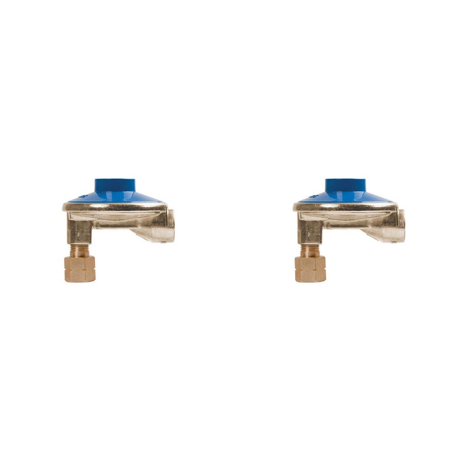 2PK Companion Gas Stove Regulator 3/8" LH Low Pressure Camping/Outdoor Accessory