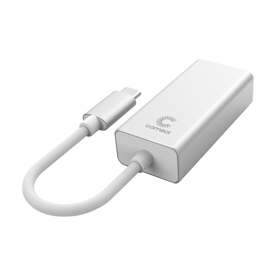 Buy 2PK Comsol USB-C to Gigabit Ethernet Monitor Computer Adaptor ...