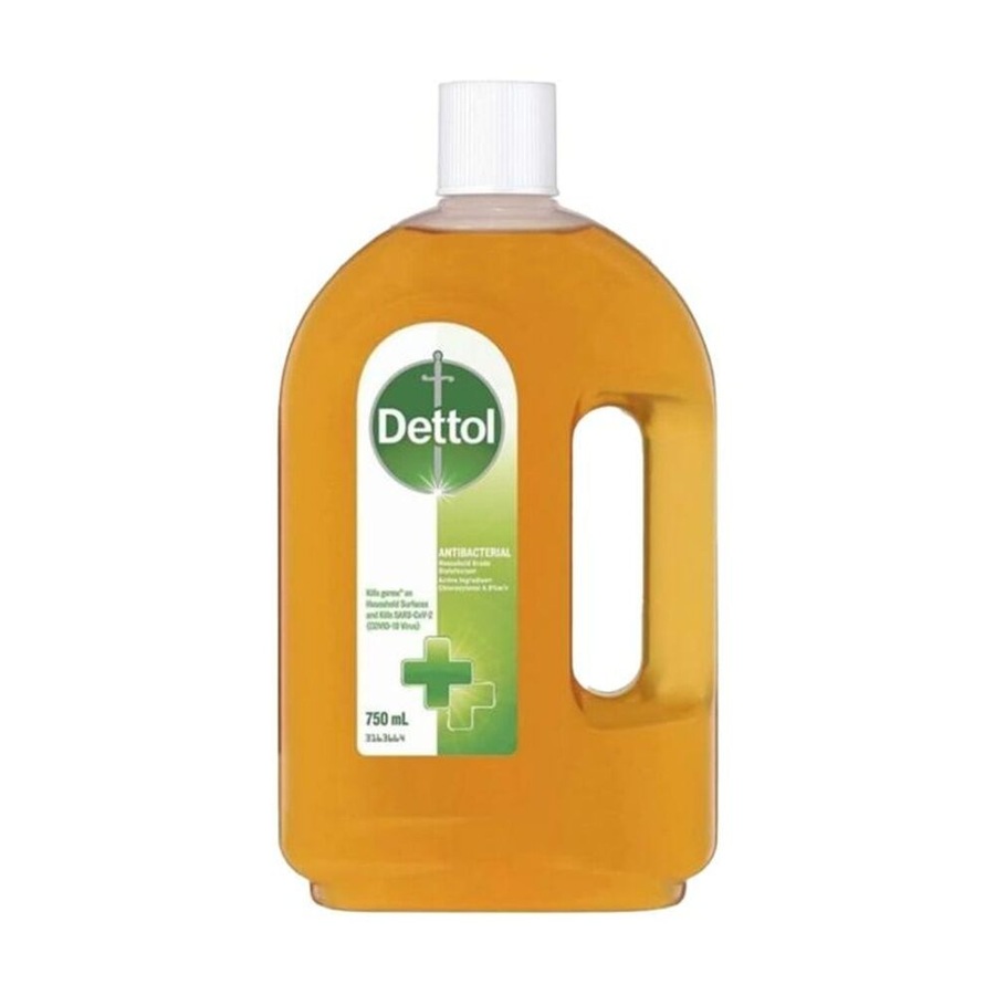 2PK Dettol Antiseptic Antibacterial Original Liquid Disinfectant 750ml