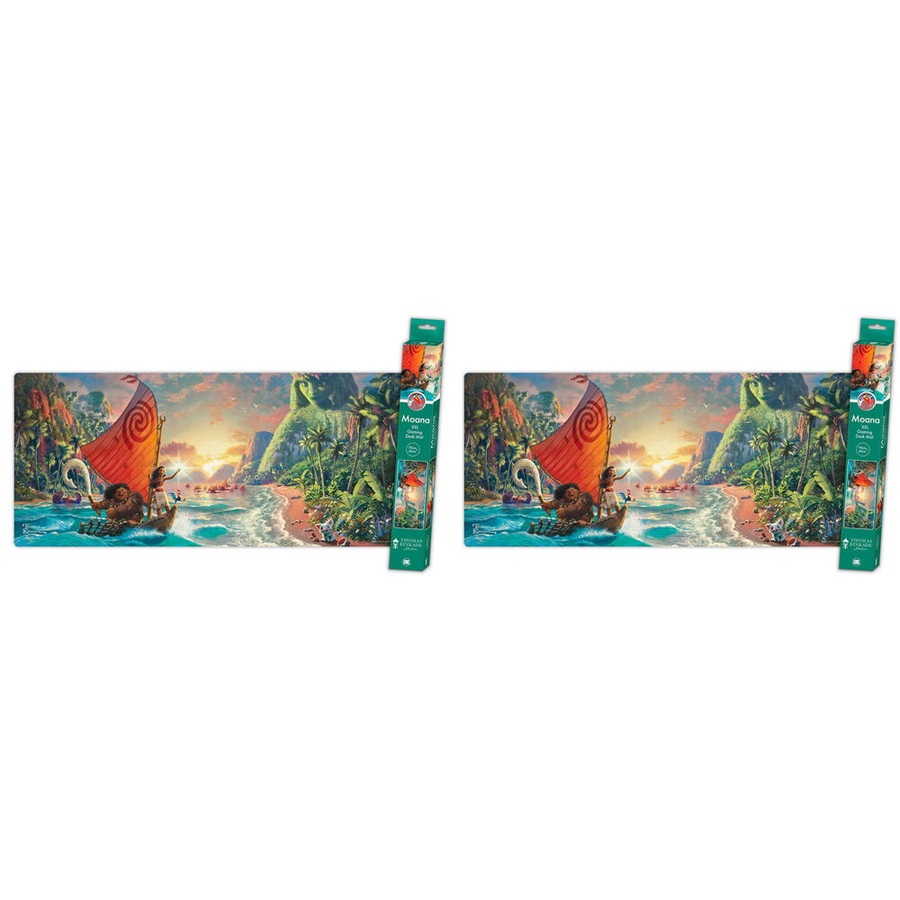 Buy 2PK Disney Thomas Kinkade Moana Gaming Keyboard and Mouse Mat XXL ...