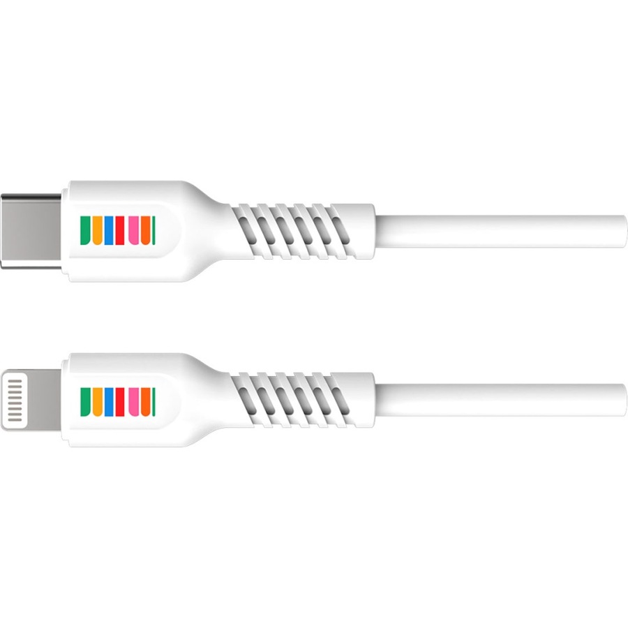 2PK Dull Co. USB-C to MFi Certified Lightning Charging Cable Apple Compatible 1m