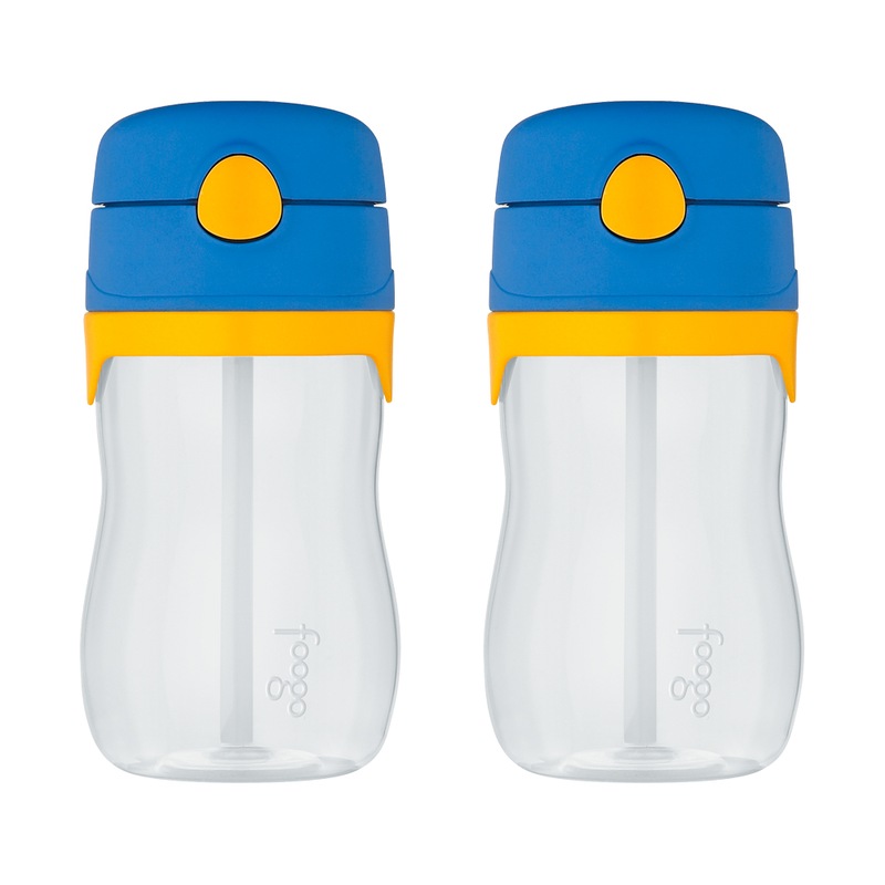 Buy 2PK Foogo BPA Free Tritan Plastic Kids/Childrens Drink Bottle w