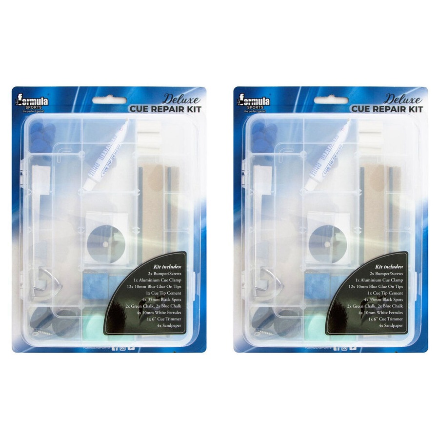Buy 2PK Formula Sports Pool Snooker Billiard Table Deluxe Cue Repair ...