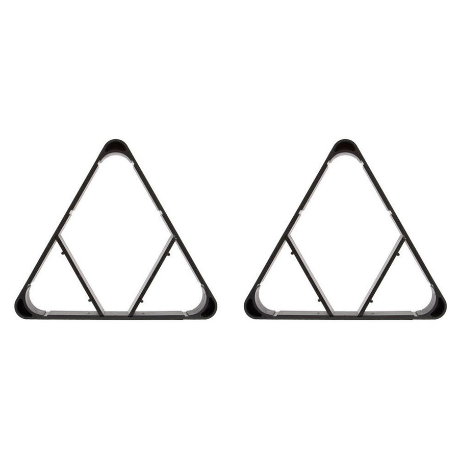 2PK Formula Sports PVC Multi-Game Pool Snooker Billiard 9-Ball Triangle 2in