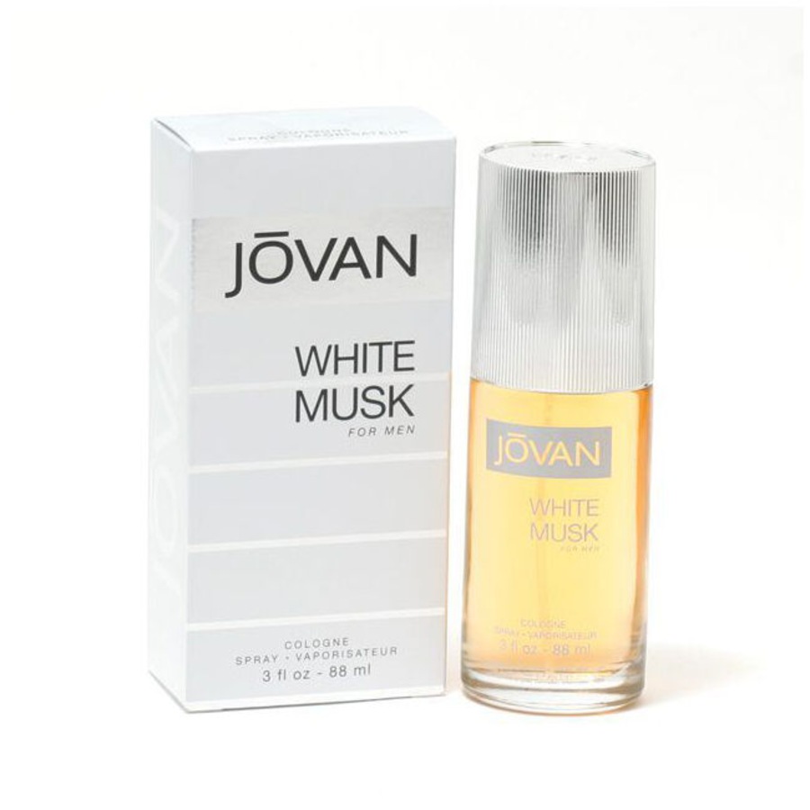 2PK Jovan White Musk EDC Eau de Cologne Fragrance Perfume Spray For Men 88ml