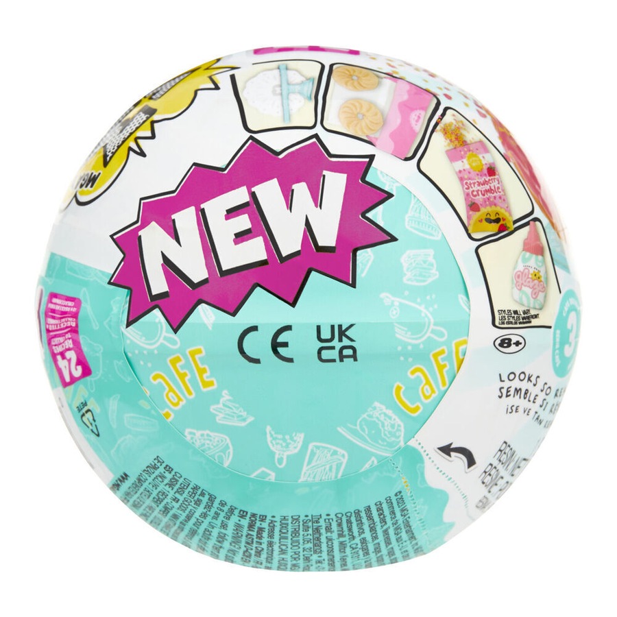 2PK MGA's Miniverse Make It Mini Foods Cafe Series Miniatures 3B Assorted 8y+