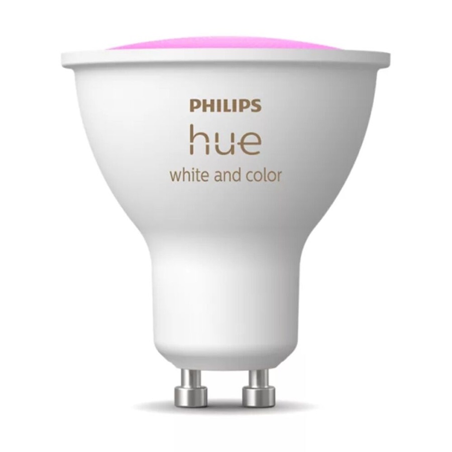 2PK Philips Hue White/Colour Ambience GU10 V3 Smart Lightbulb 5.7W