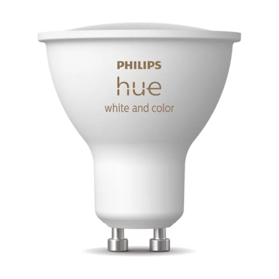 2PK Philips Hue White/Colour Ambience GU10 V3 Smart Lightbulb 5.7W