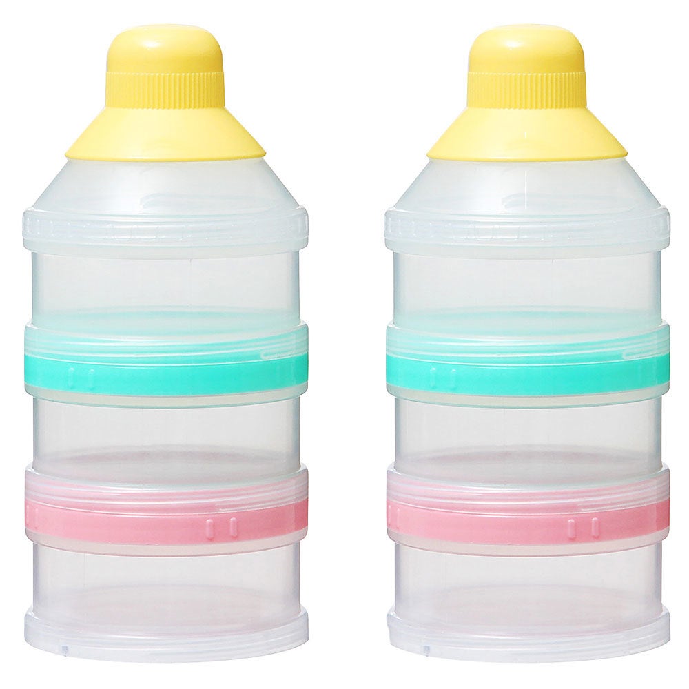 Pigeon 6 Tier Powder Milk/Baby Formula Container/Storage f Bottle/Protein Shaker