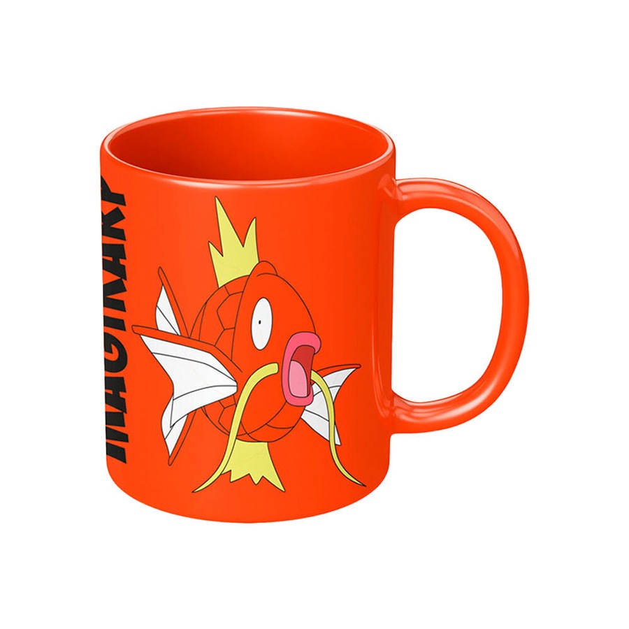 2PK Pokemon Magikarp Red Coloured Ceramic Printed Tea/Coffee 285ml/10 oz Mug
