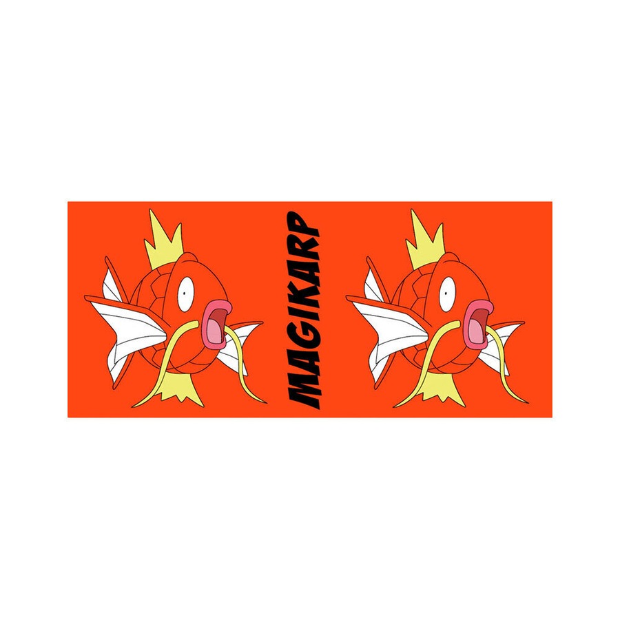 2PK Pokemon Magikarp Red Coloured Ceramic Printed Tea/Coffee 285ml/10 oz Mug