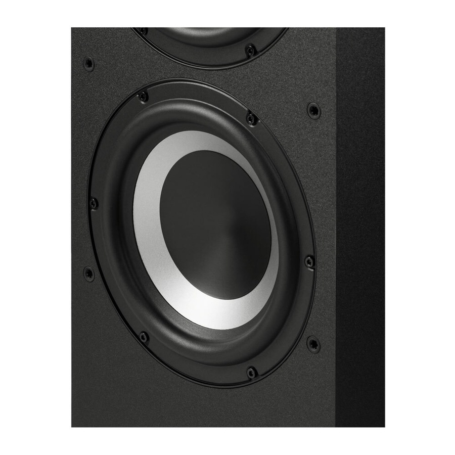 2PK Polk Audio Monitor XT70 High Resolution Floorstanding Speaker Tower Black