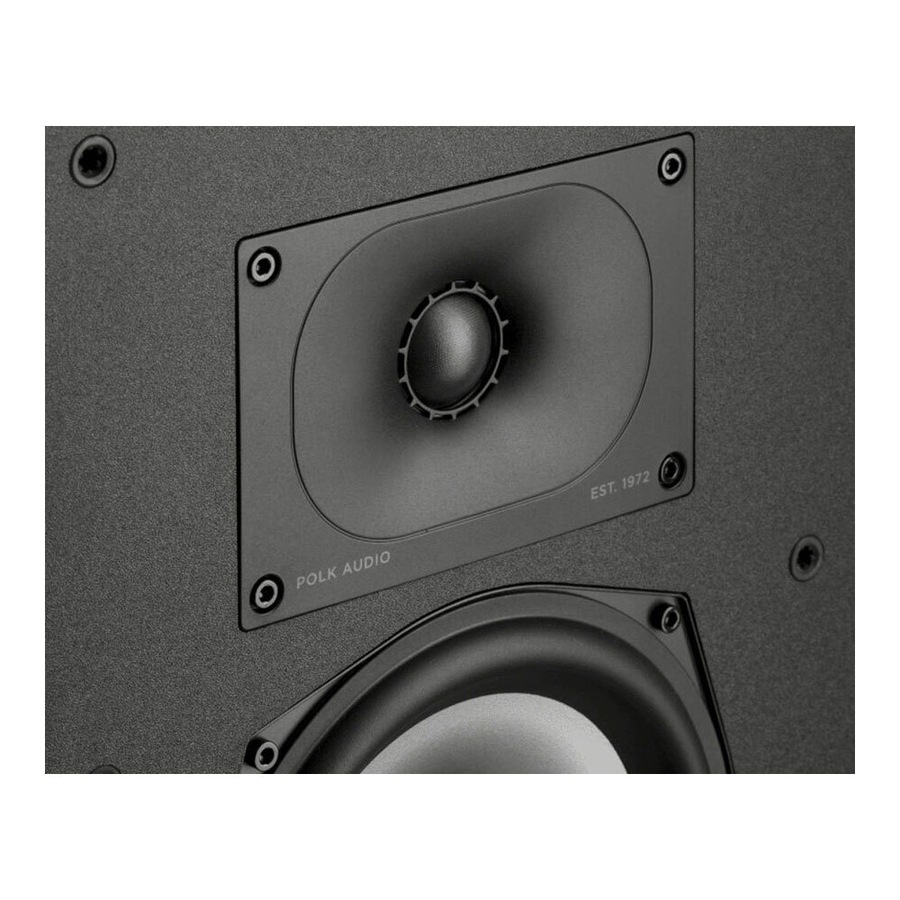 2PK Polk Audio Monitor XT70 High Resolution Floorstanding Speaker Tower Black