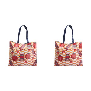 2PK Porto Valentina Cotton Tote Bag Outdoor Travel Carry Handbag Large 45x39cm