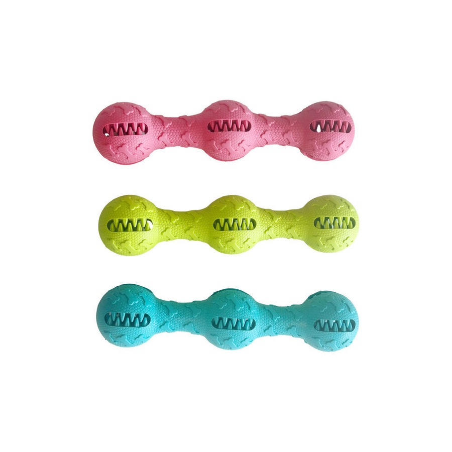 2PK Pro Pet Care Stick Chew Treat Dispenser Teeth Cleaning Dog Toy 22cm Assorted