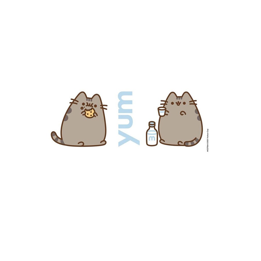 2PK Pusheen Yum Cartoon Cat Coffee Mug 36.3x9.5x11cm White