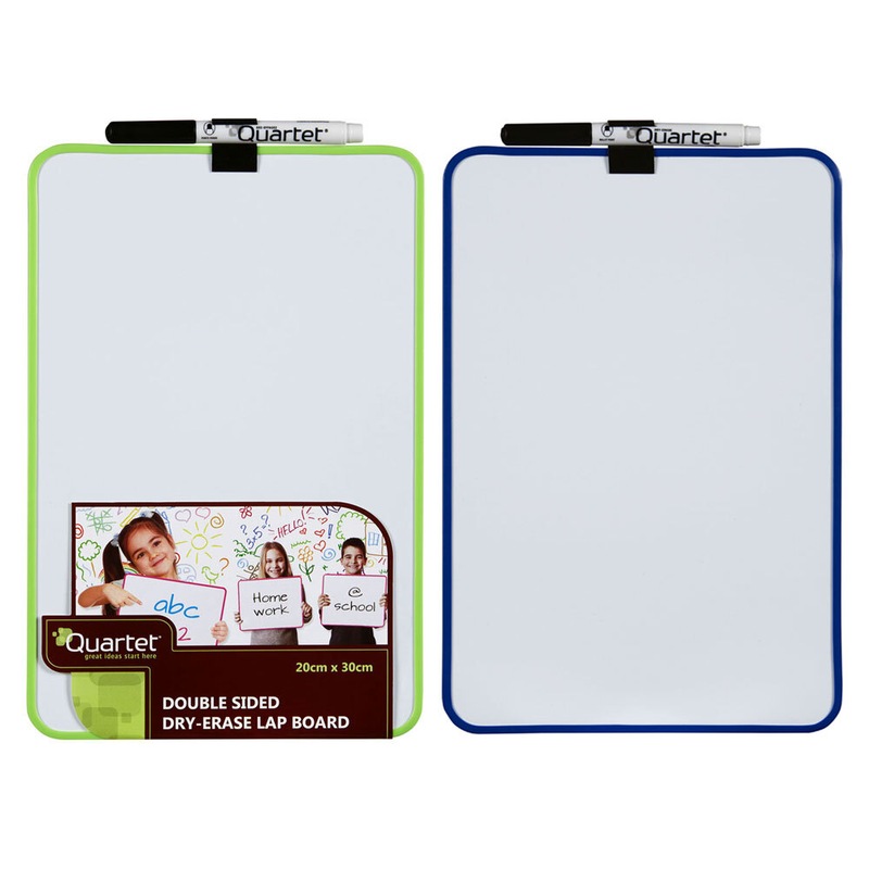 Buy 2PK Quartet Double Sided Lap Board Dry Erase/Marker