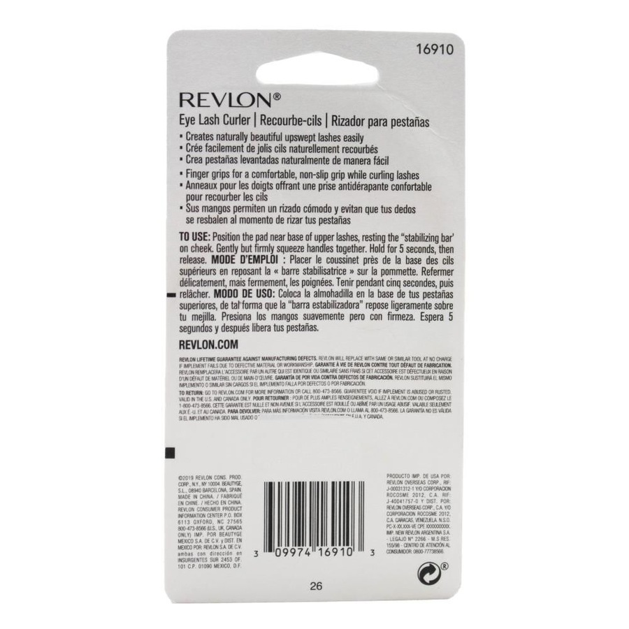 2PK Revlon Eyelash Curler Women Makeup Cosmetic Lash Clip Beauty Curling Tool