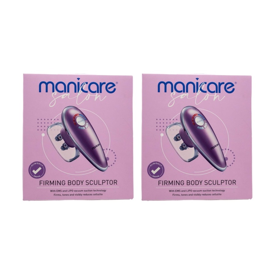 2PK Salone Manicare Firming Body Sculptor Massager W/ EMS & Lipo Vacuum Pink