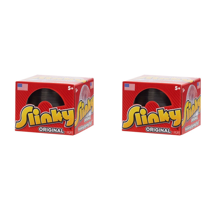 2PK Slinky Classic Walking Spring Kids/Children Interactive Fun Play Toy 5y+