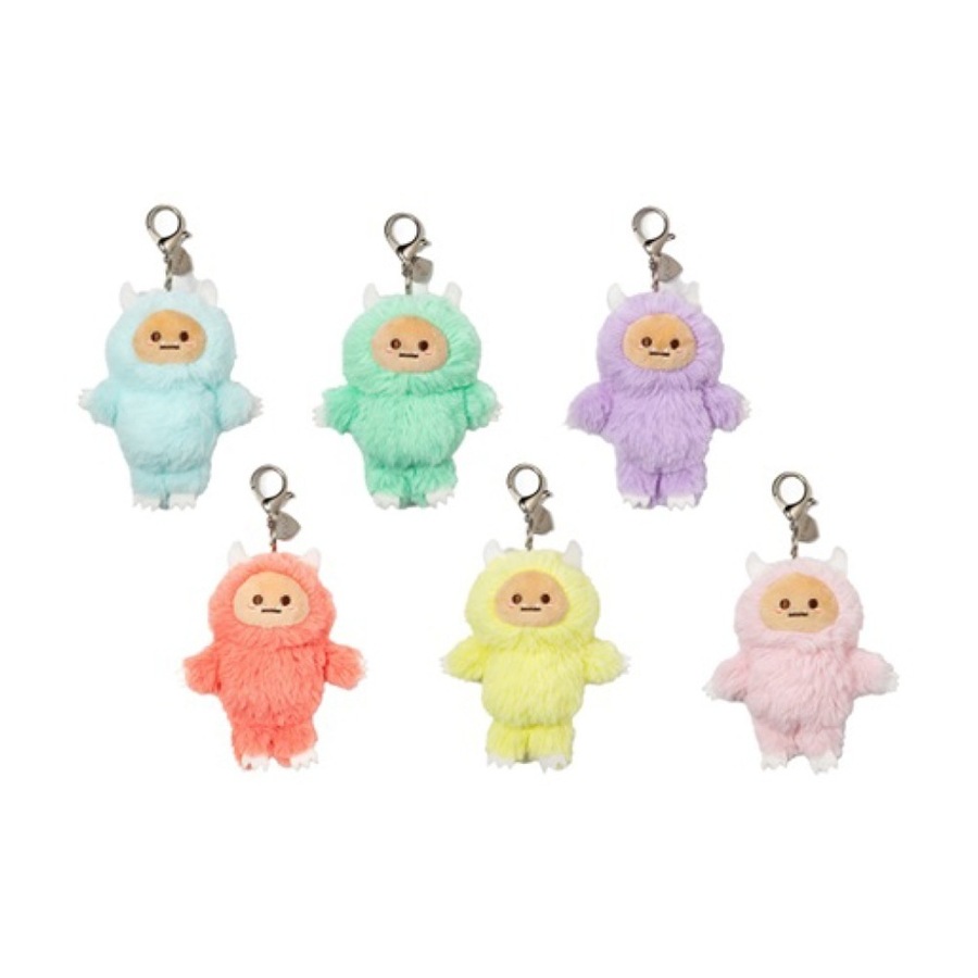 2PK Smoko Pastel Hank Yeti Blind Box Bag Charm Toy Collectable 15Y+ Assorted