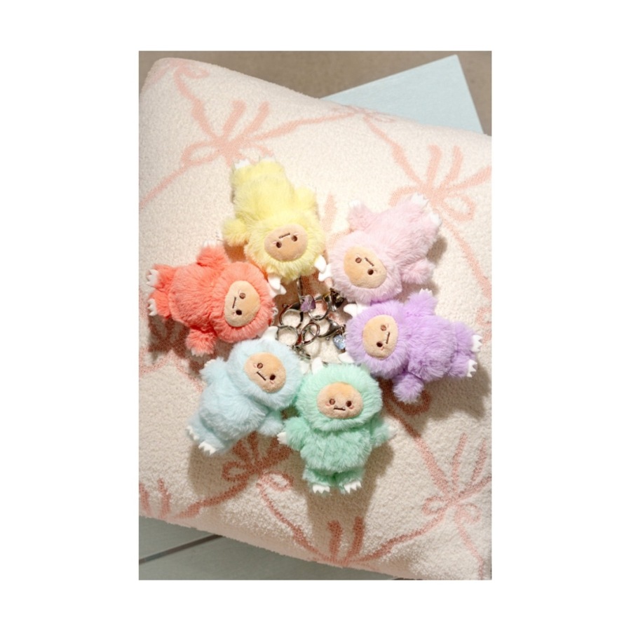 2PK Smoko Pastel Hank Yeti Blind Box Bag Charm Toy Collectable 15Y+ Assorted