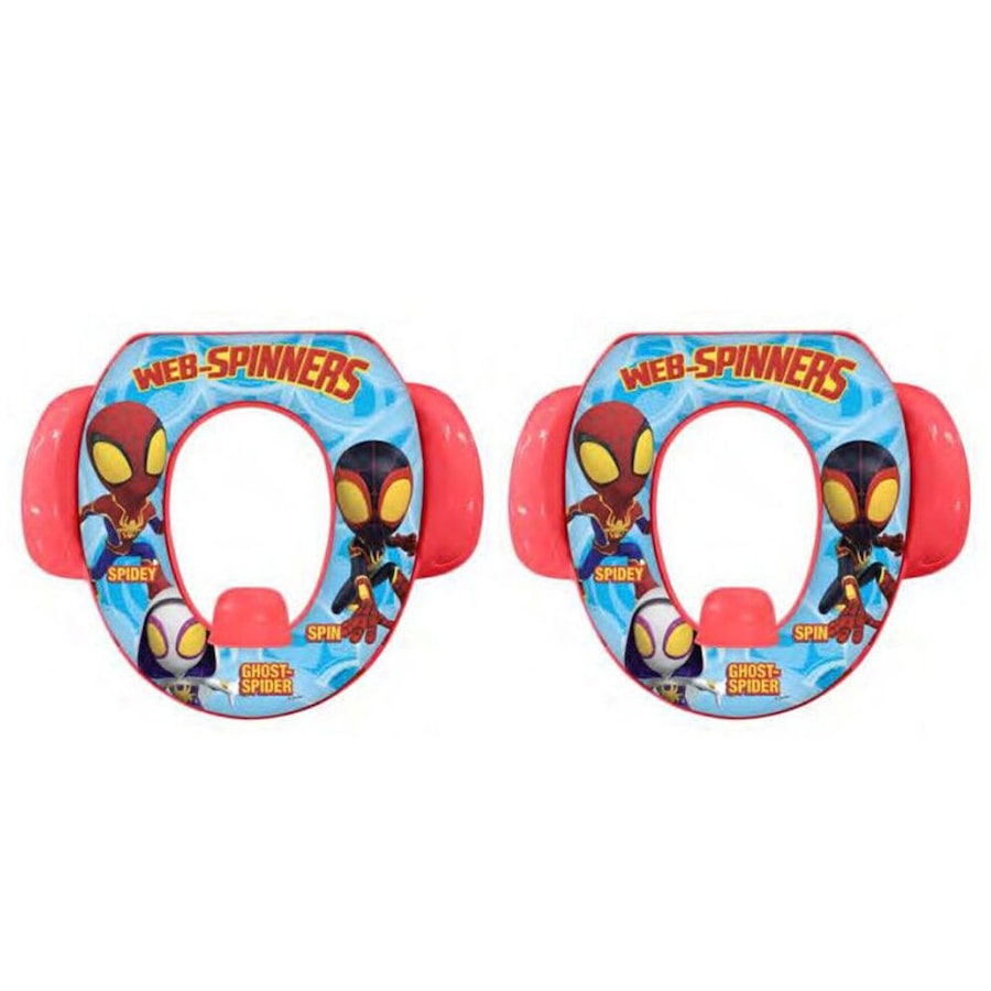 2PK Spiderman Soft Padded Potty Seat w/ Guard Kids/Children Toilet Training