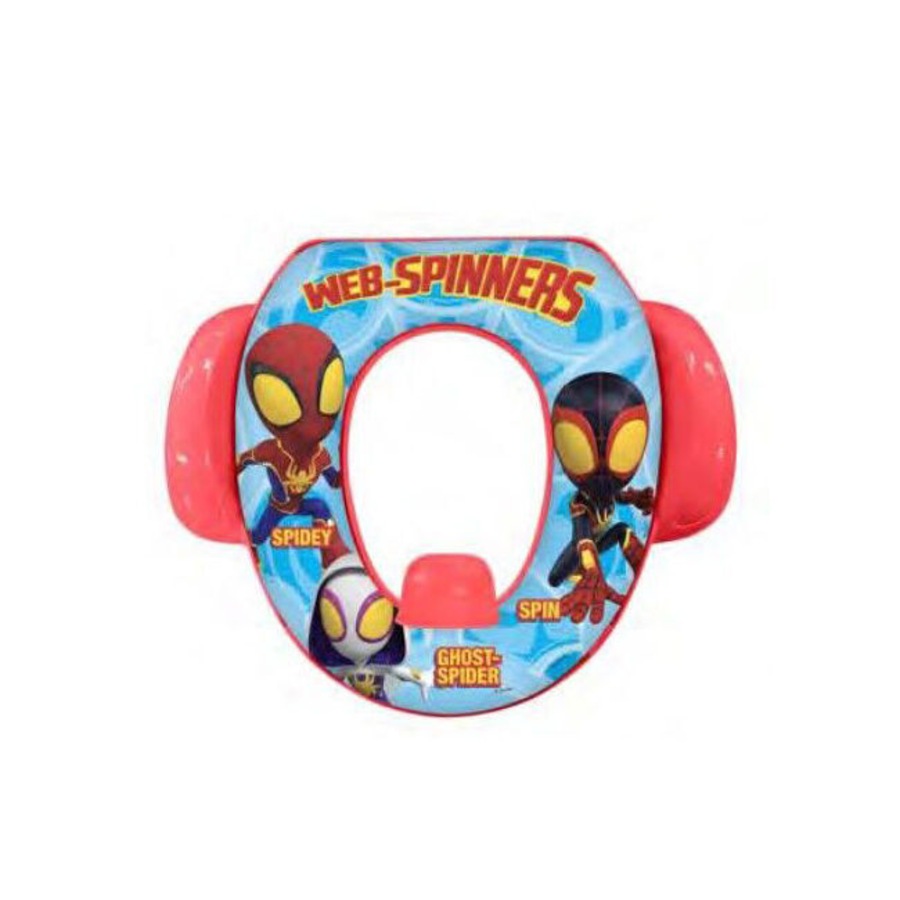 2PK Spiderman Soft Padded Potty Seat w/ Guard Kids/Children Toilet Training