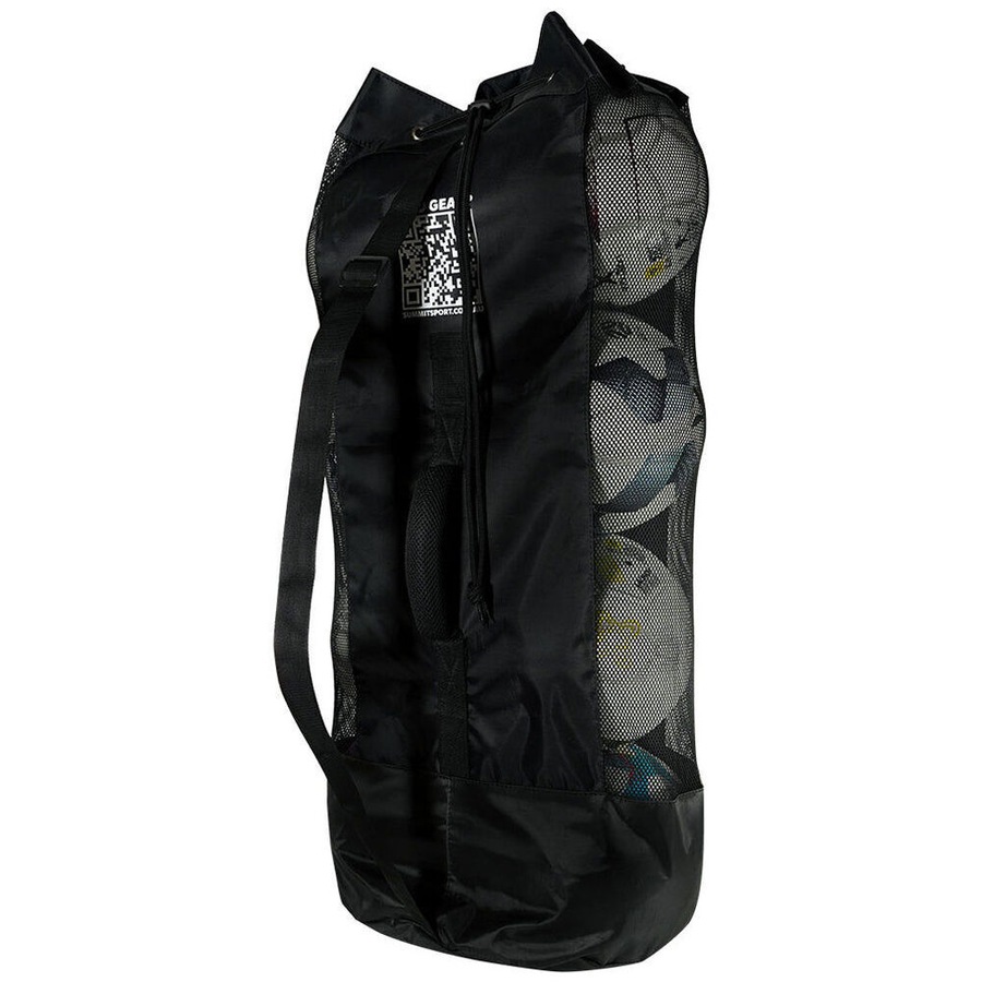 2PK Summit Heavy Duty Mesh Ball Bag Holds 8 Soccer Balls Durable Portable Sports