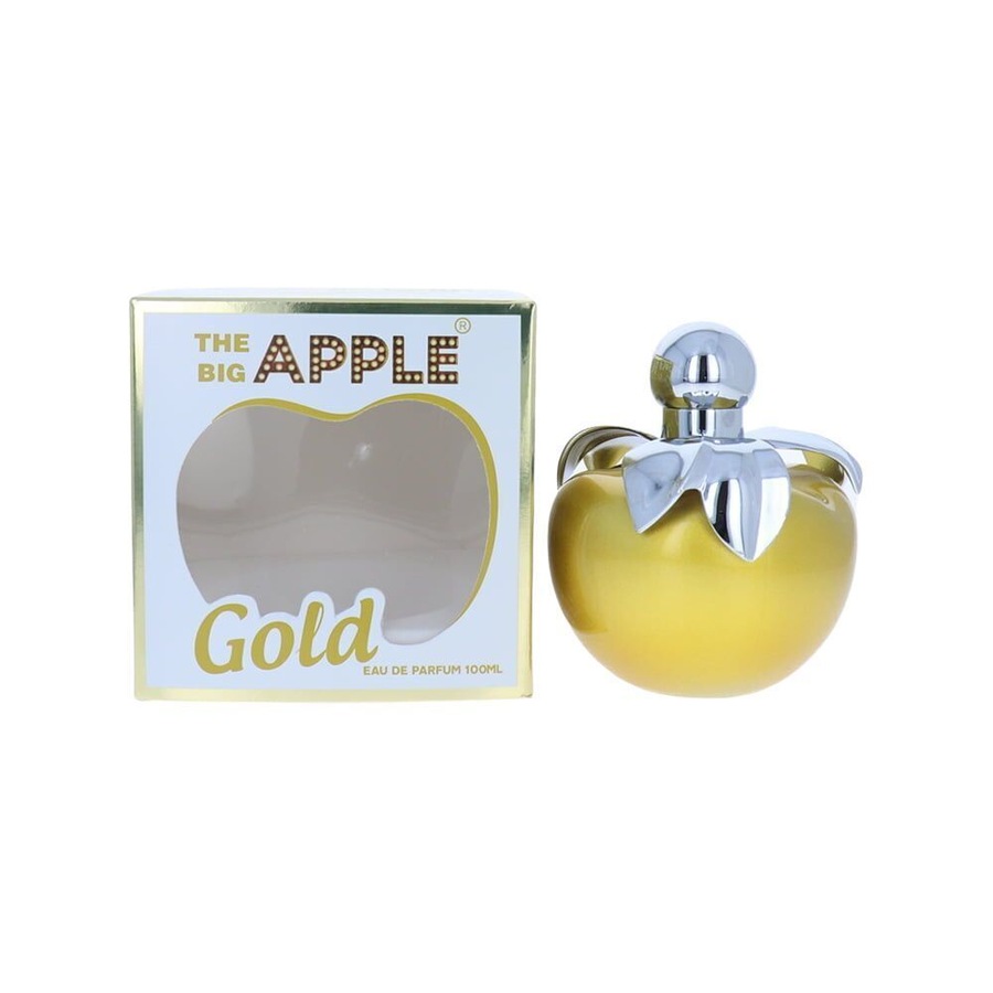 2PK The Big Apple Gold Apple Fragrance Spray EDP Eau De Parfum Unisex 100ml