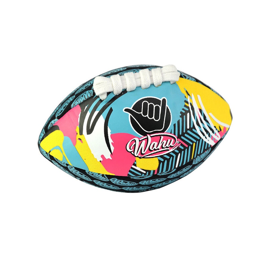 2PK Wahu Mini Footy Neoprene Inflatable Football Toy Kids/Children 6y+ Assorted