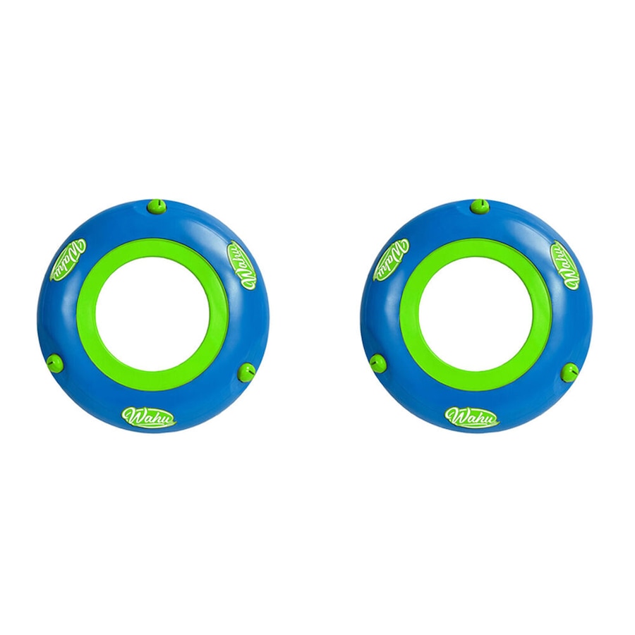 2PK Wahu Sonic Whistler Soft Grip Flying Outdoor Beach Disc Frisbee Toy Kids 6y+
