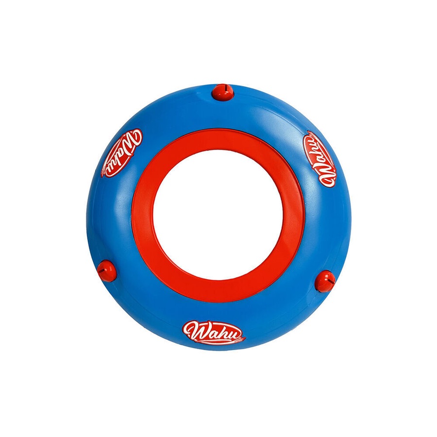 2PK Wahu Sonic Whistler Soft Grip Flying Outdoor Beach Disc Frisbee Toy Kids 6y+